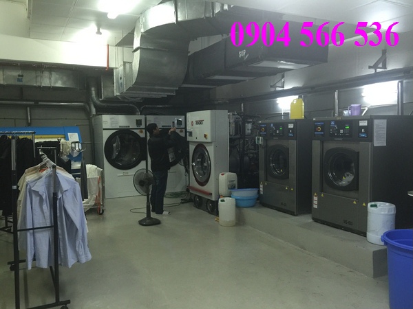 Xưởng giặt công nghiệp giặt đô cho khách sạn